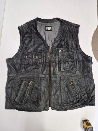 Gilet vintage pelle - vintage, in