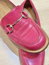 MOCASSINO FUCSIA PELLE POMME
