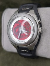 Orologio Fossil Big Tic Uomo/Donna JR-8198 Drago Cinese +Batteria Nuova VG