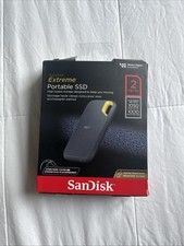 SanDisk Extreme Portable SSD 2TB (up to 1050 MB/s read, 1,000MB/s write, USB-C