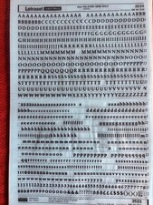 Letraset lettere istantanee - 3,