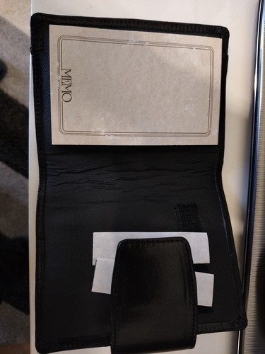 Custodia pelle porta block - pelle,