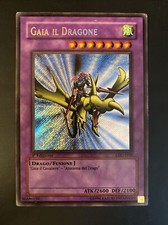 Yu-Gi-Oh! - Rara Segreta - Gaia Il Dragone Ldd-i102 1ª Edizione ITA No Lob Psa