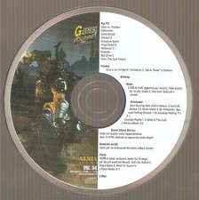 PC CD-ROM THE GAMES MACHINE VOL.55 DEMO WARGASM DARK VENGEANCE REDGUARD H.E.D.Z.