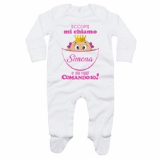Tutina neonata personalizzata