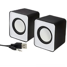 Casse Audio Speaker Altoparlanti Stereo USB 2.0 per Computer PC Notebook Laptop