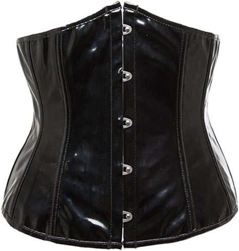 Corsetto gothic ecopelle - in,