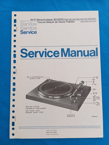 Philips sx5685 record - philips,
