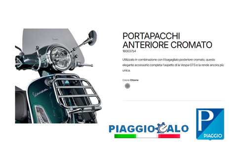 1b003754 portapacchi anteriore - portapacchi,