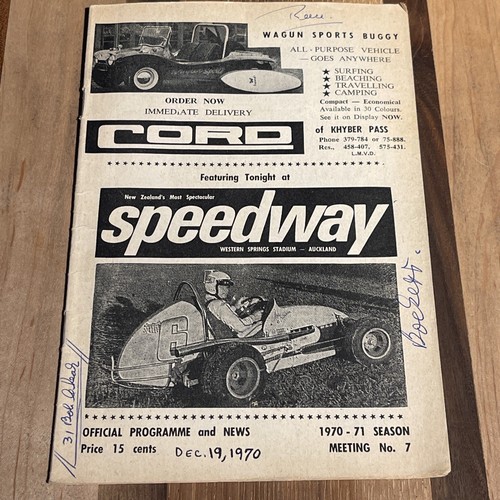 Programma gara speedcar - gara,
