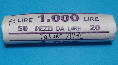 Rotolino lire 1976 - lire, da