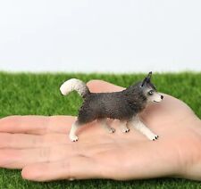 Husky Puppy Dog Animal Toy PVC