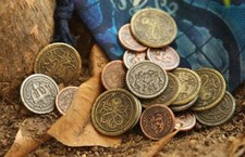 Statua Cthulhu Mythos Il Richiamo di Cthulhu Giovane Cthulhu Metallo Gioco Monete Moneta Nuova