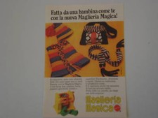 advertising Pubblicità 1975 MAGLIERIA MAGICA MATTEL