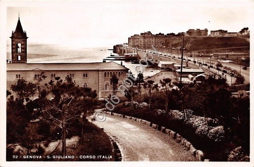 Cartolina postcard genova - -,