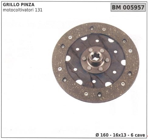 Disco frizione per grillo - disco,