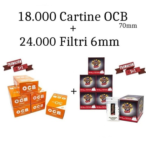 Promo box cartine arancione - 6,