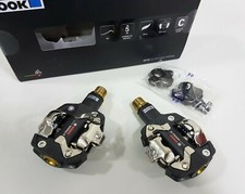 Look X-Track Race Carbon Ti Ti Ti Titanium Mandrino Corpo Carbonio Pedale Bicicletta (Nero)