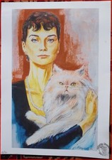 Luca Vannini - POSTER "Julia e il suo gatto" + 2 poster Julia " le mie vacanze r