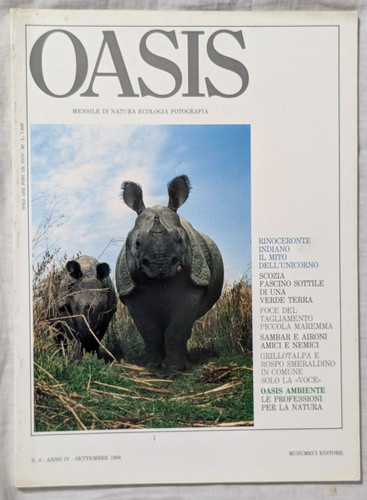 Rivista oasis settembre - rivista,