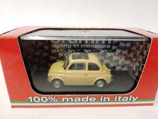 Brumm Fiat 500R aperta giallo