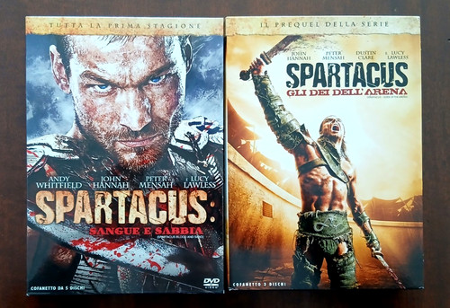 Cofanetti dvd spartacus - cofanetti,