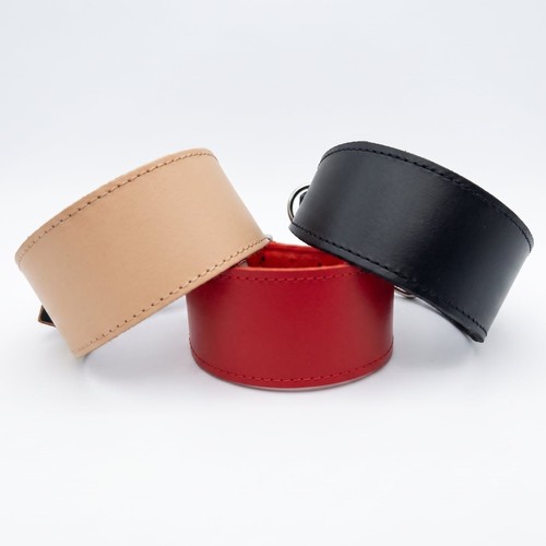 Collare vera pelle greyhound - collare,
