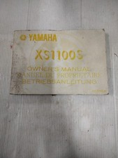 Yamaha Xs 1100 S Owner's Manual . Libretto Uso E Manutenzione EN FR DE