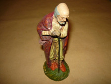 PRESEPE FONTANINI ANZIANO CON