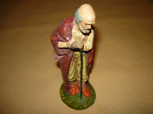 Presepe fontanini anziano con - anziano,
