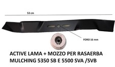 ACTIVE RASAERBA TAGLIAERBA MULCHING 5350 SB 5500 SVA SVB LAMA RICAMBIO E MOZZO