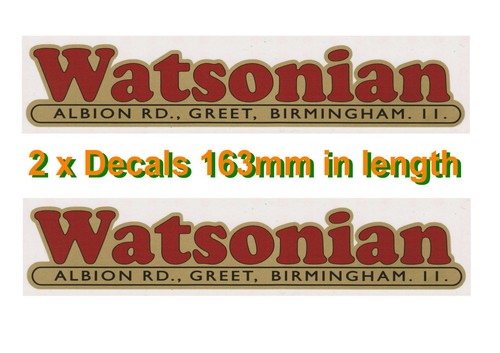 Decalcomanie watsonian - decalcomanie,