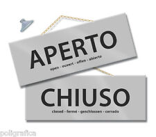 MAXI Cartello APERTO e CHIUSO