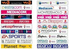 SUBBUTEO NEWS !!! FIORENTINA  20 ADESIVI SPONSOR & PARTNERS per TRANSENNA  FENCE