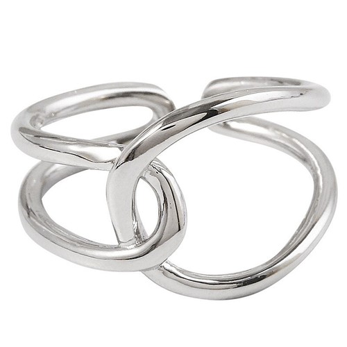 Anello pollice nodo argento