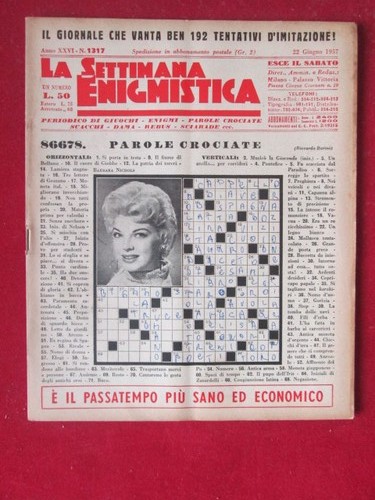 Settimana enigmistica 1317 - settimana,