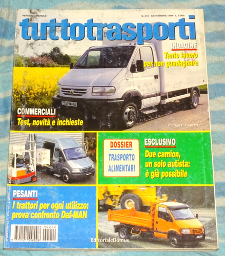Rivista tuttotrasporti mensile - rivista,