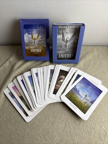 Diana cooper the unicorn cards - cooper,