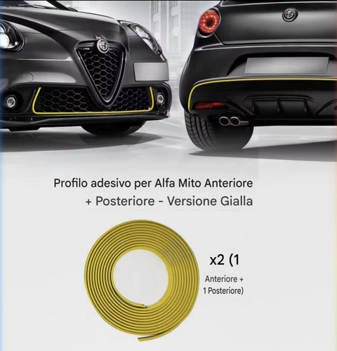 Profilo giallo adesivo per - profilo,