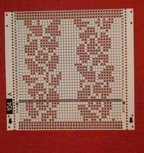 Passap pfaff punchcard - pfaff, deco