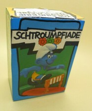 SUPERPUFFI SMURFS da BARBAPUFFO 40511 puffo SALTO ad OSTACOLI JUMPER SMURF MIB