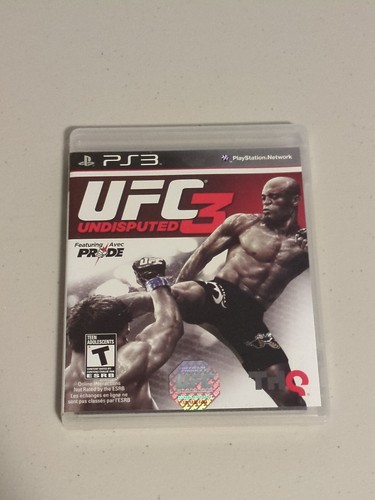 Ufc undisputed sony - 3, (sony