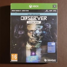 Observer Deluxe Edition Xbox One Series X Pal Ita Nuovo