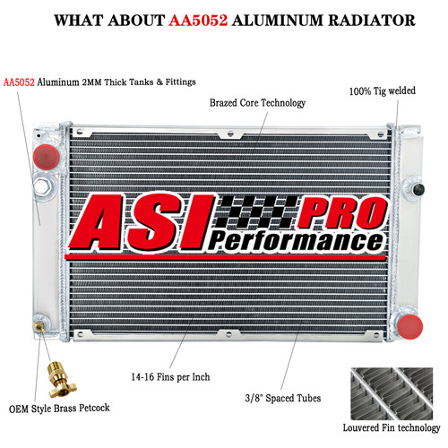 Radiateur pour 1985 1991 - radiateur, 1985-1991