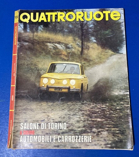 Rivista quattroruote dicembre - rivista,