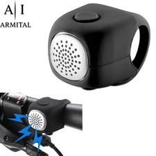 Clacson Bici Elettrico 120dB Impermeabile Silicone 3 Suoni Bike Bell Campanello