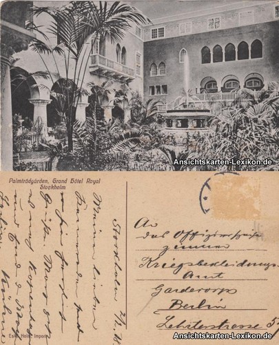 Postcard stockholm - postcard,