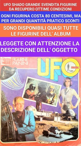 Ufo shado panini - shado, 1973