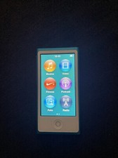 Apple Ipod Nano 7th gen 16gb Blue Model  A1446 Funzionante