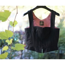 GILET CORPETTO NERO TIROLESE Tg 48 it Hammersachmid